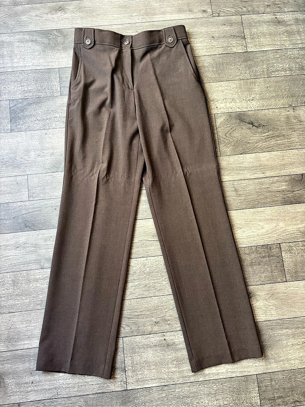Counterparts Straight Leg Pants Size 8 in Brown